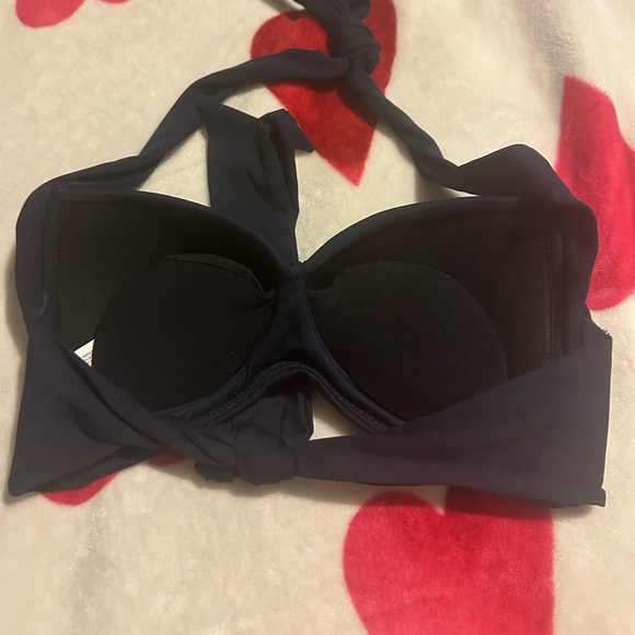 Seafolly Collective Twist Soft Cup Halter Indigo  NWOT - Picture 8 of 15